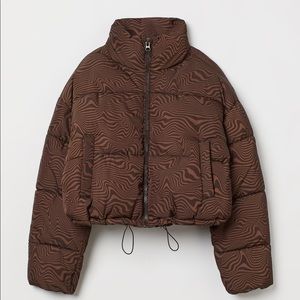 H&M short padded jacket